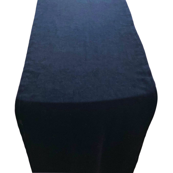 Luxe "Navy" Velvet Table Runners - 9'