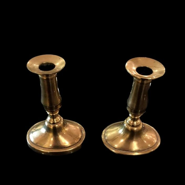 Oval Base #3 Brass Candelsticks B2029