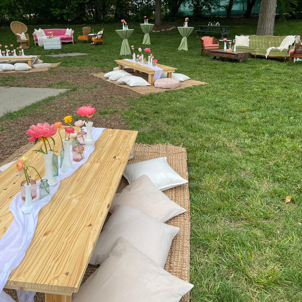 Low Picnic Table Pretty Little Things