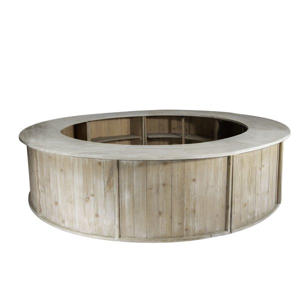 Diametro completo cerrado 4.20 mts
Diametro interno cerrado 3 mts
Alto 1.10