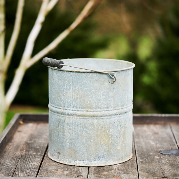 Vintage Galvanised Bucket