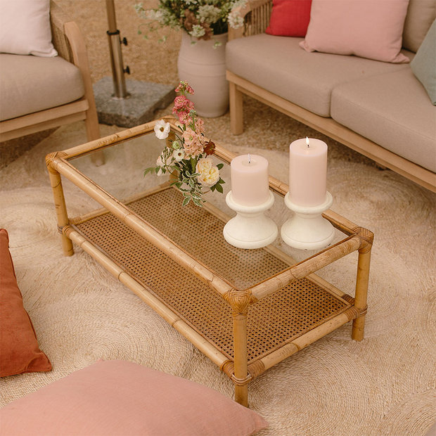 Bamboo Coffee Table