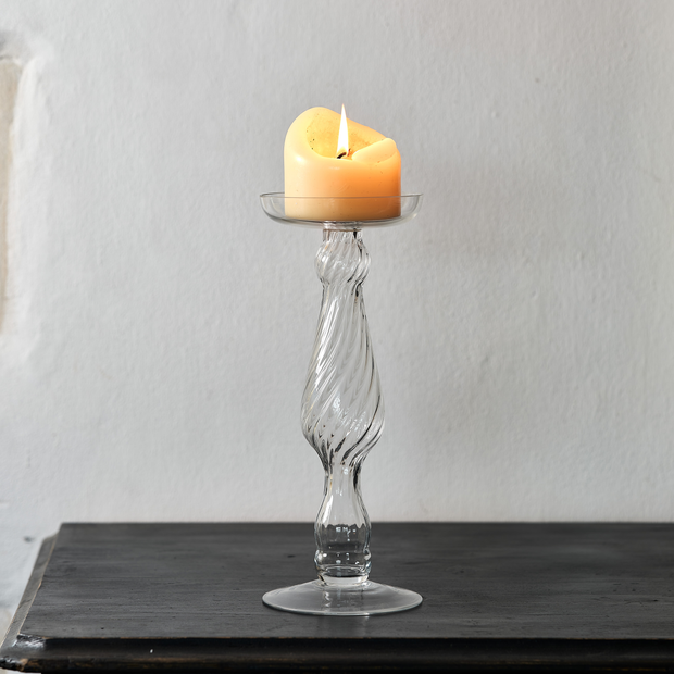 Glass Candlestick (Medium)
