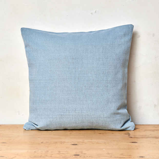 Sky Blue Linen Scatter Cushion