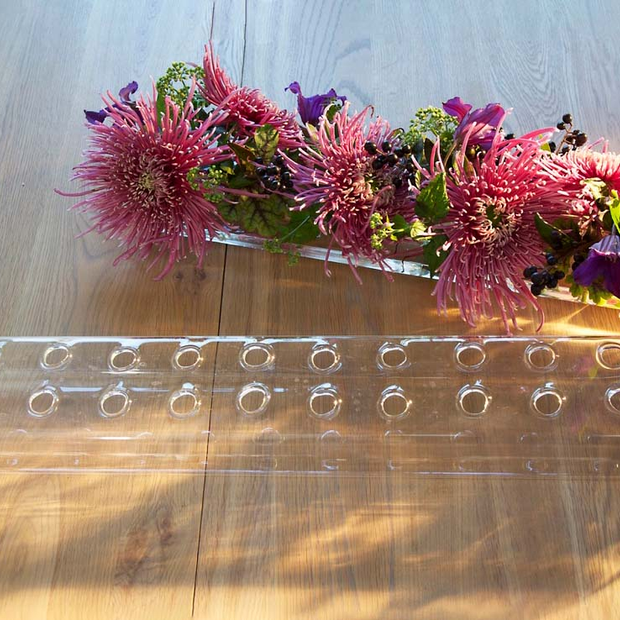 Glass Flower Flute - Long