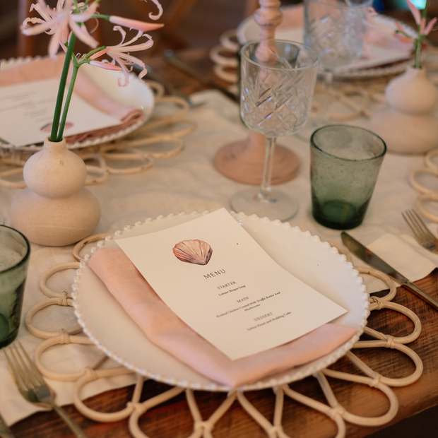 White Pearl Dinner Plate