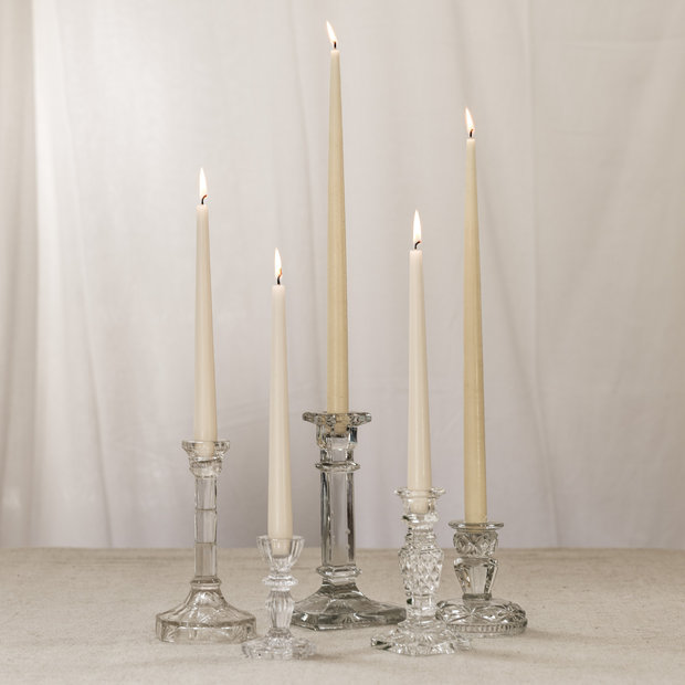 Vintage Glass Candlestick (Assorted)