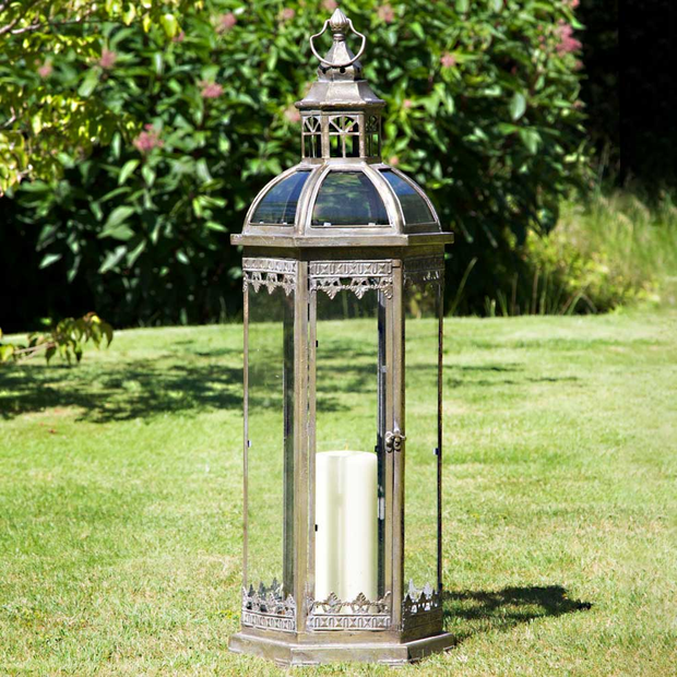 Tall Brass Lantern