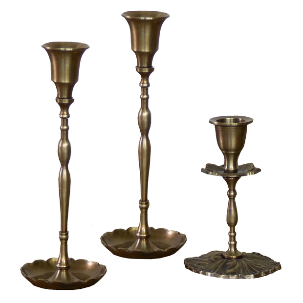 Assorted Brass Candlestick