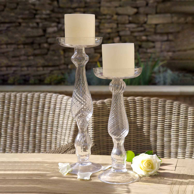 Glass Candlestick (Large)