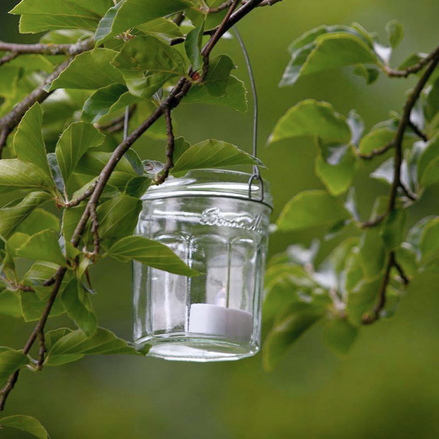 Hanging Glass Jars (assorted)