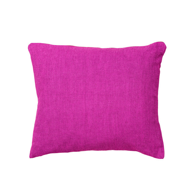 Magenta Scatter Cushion (rectangular)