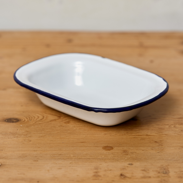 Enamel Dish (white)