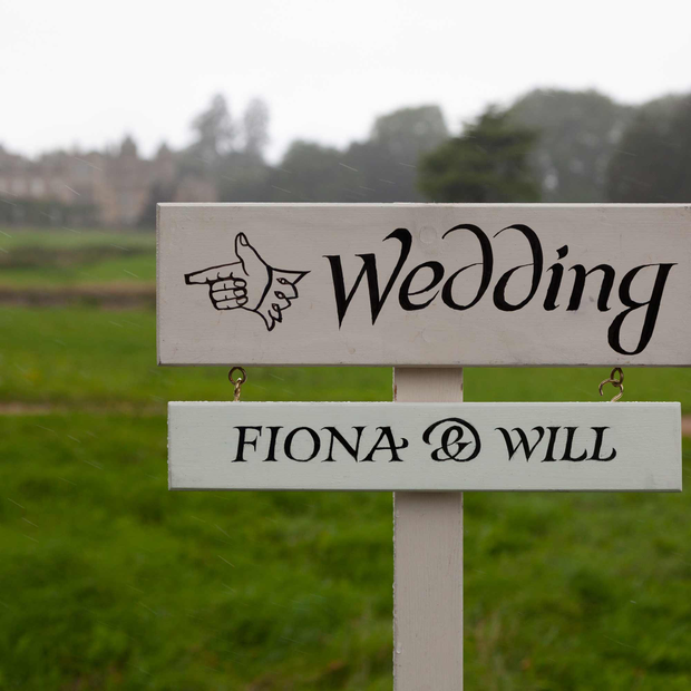 Wedding Sign (left)