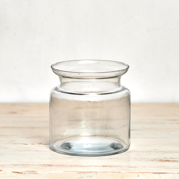 Cuffed Glass Vase (Small)