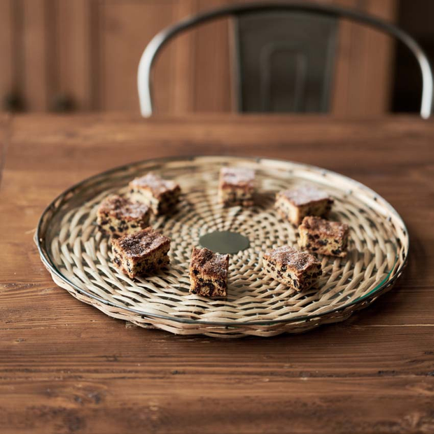 Wicker Serving Plate (Natural)