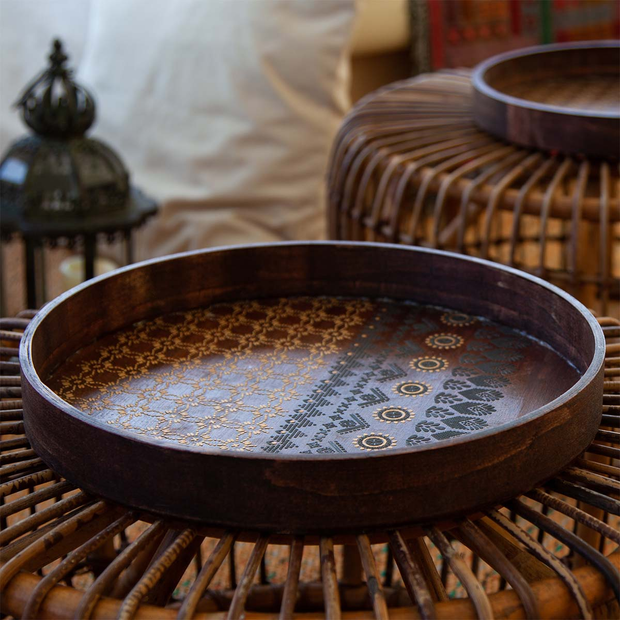 Moroccan Round Tray