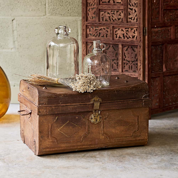 Vintage Metal Trunk