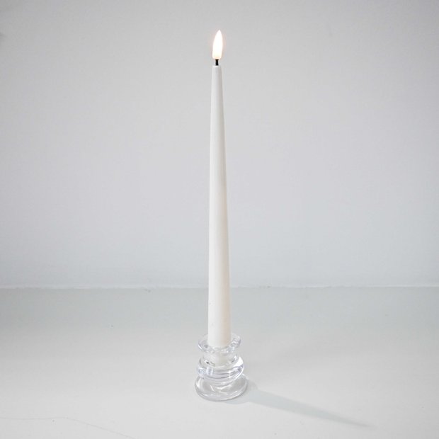 LED Tapered Candles - Natural
