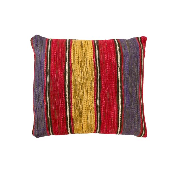 Taupe Stripe Scatter Cushion (rectangular)
