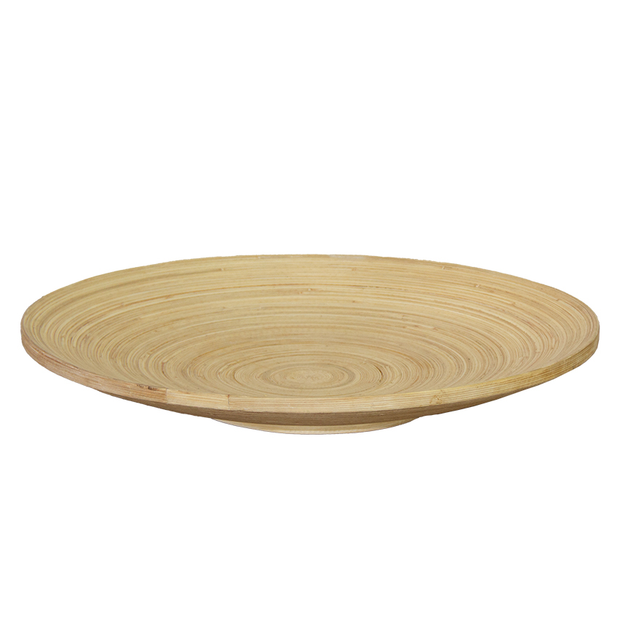 Bamboo Dish Round