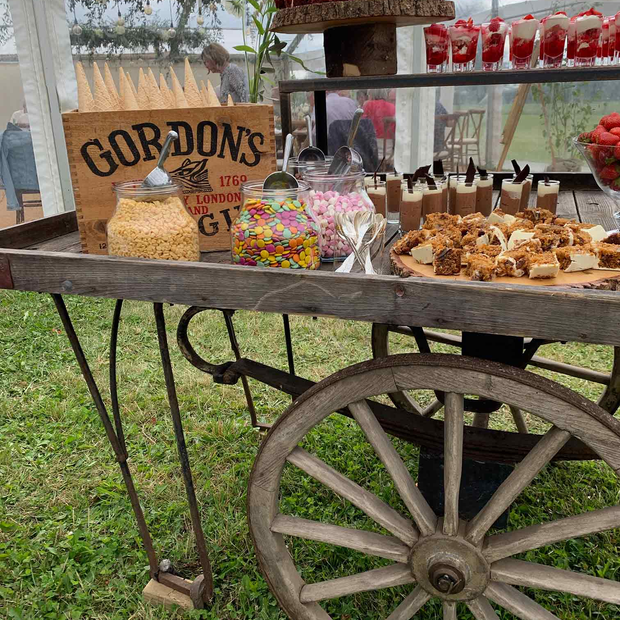 Large Vintage Cart