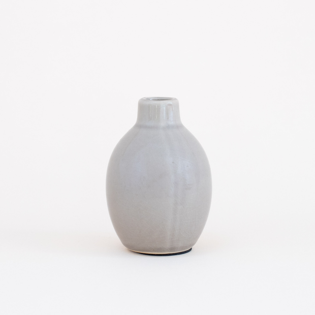 Mocha Ceramic Bud Vase