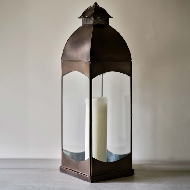 Burnished Brass Lantern (Large)