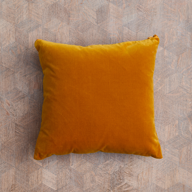 Mustard Patterned Scatter Cushion