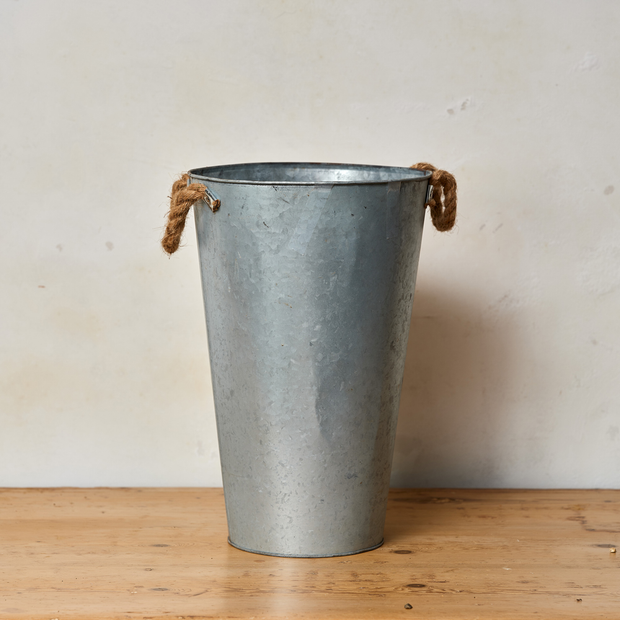 Galvanised Buckets With Handles
