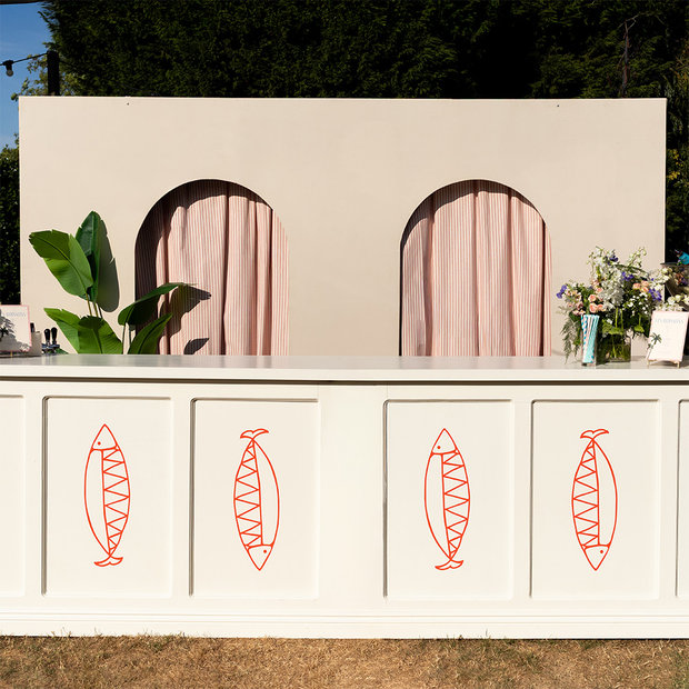 Double Arched Backdrop