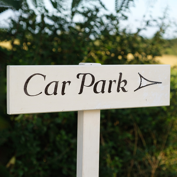 Car Park Sign (right)