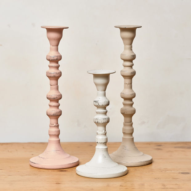 Taupe Candlestick (tall)