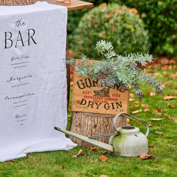 Large Gordons Wooden Crate