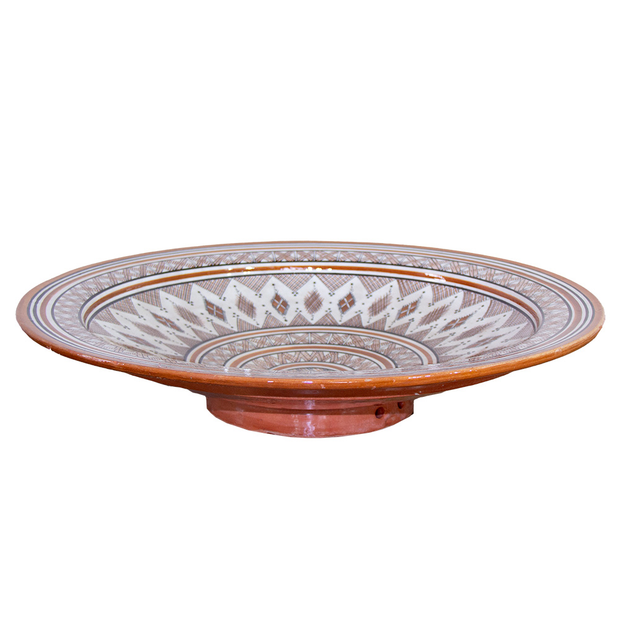 Moroccan serving dish hot sale