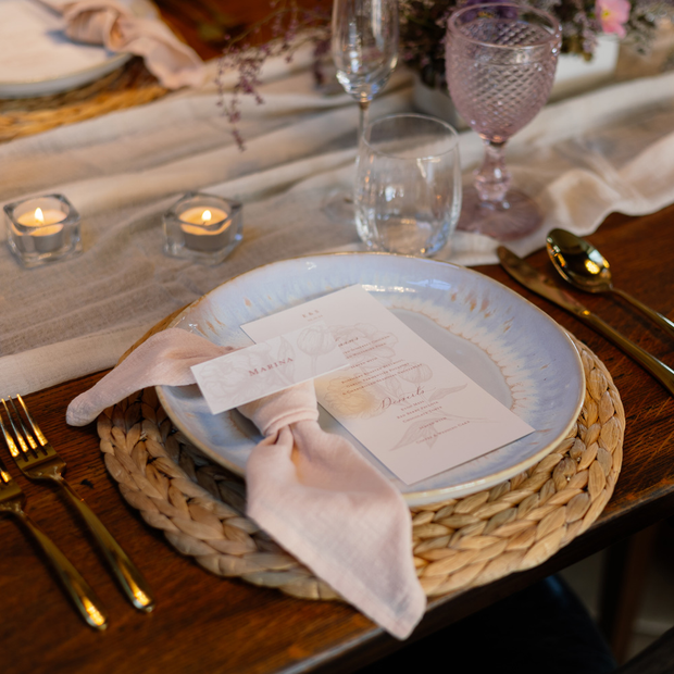 Sofia Blue Dinner Plate