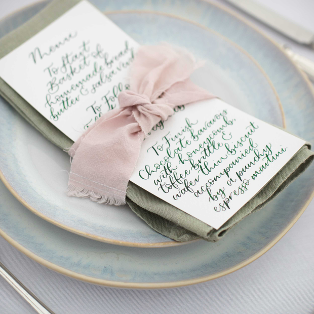 Sofia Blue Starter/Dessert Plate