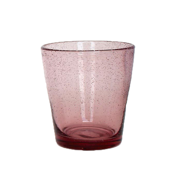 Pink Water Glass