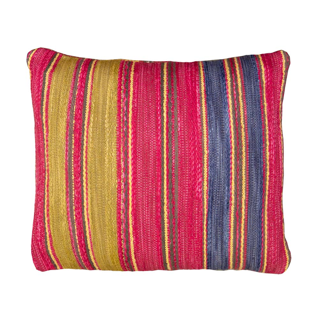 Coloured Stripe Scatter Cushion (rectangular)