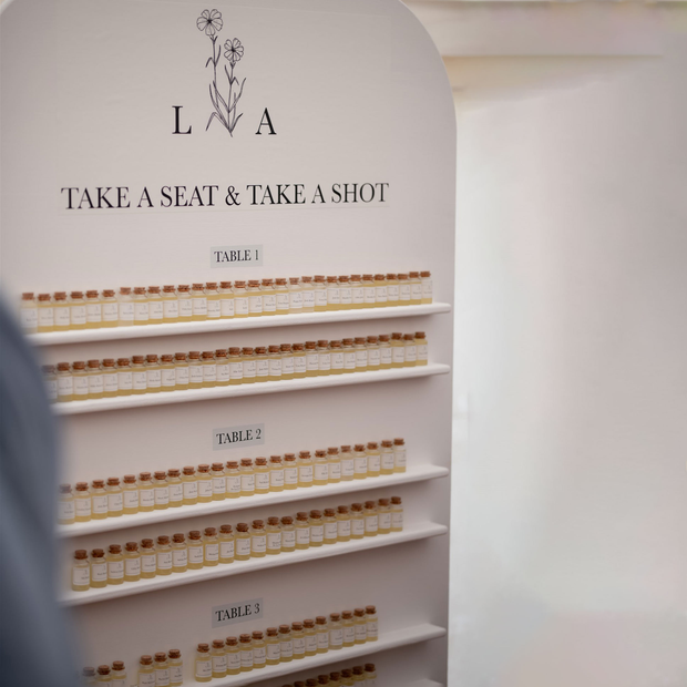 Lettie Seating Display Board