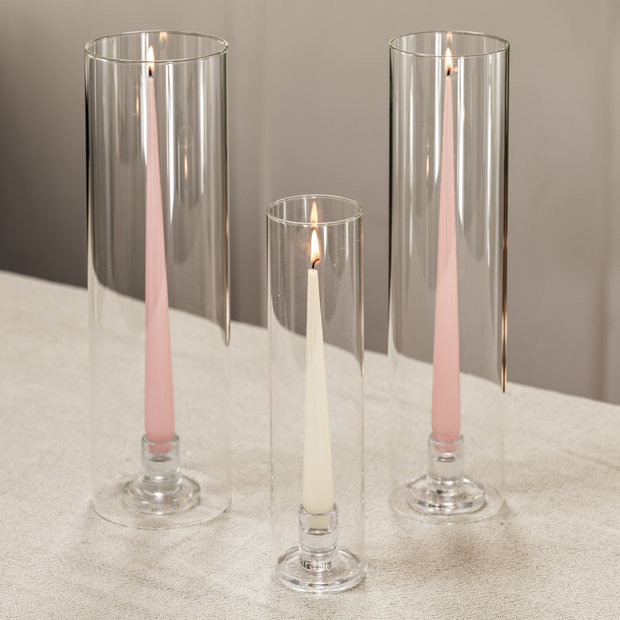 Large Glass Candle Chimney (1)