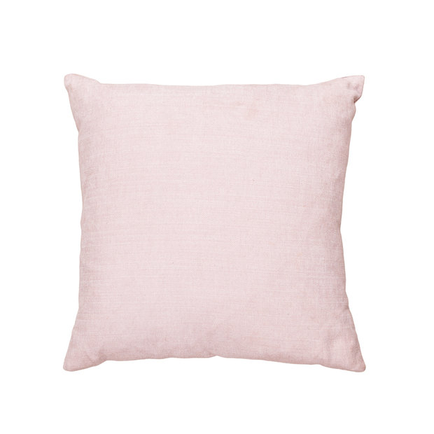 Soft Pink Linen Scatter Cushion