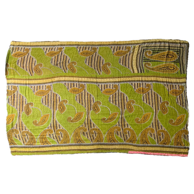 Green Decorative Throw
