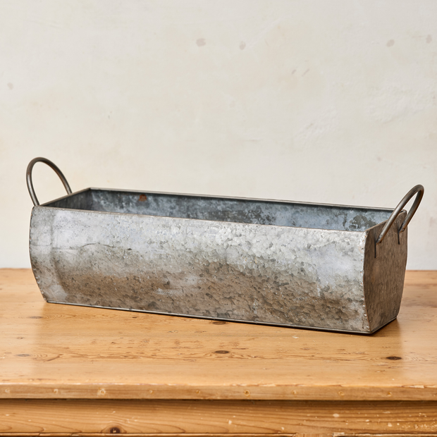 Galvanised Trough Planters