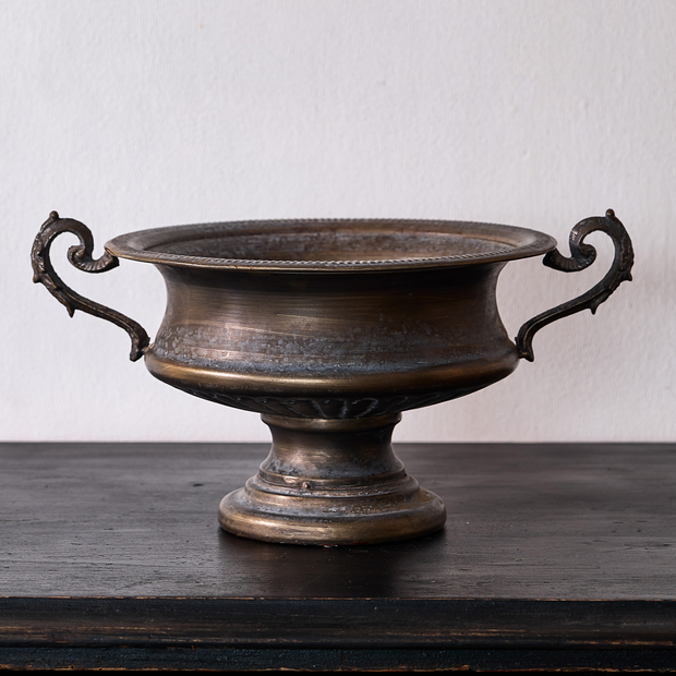 Galvanised Urn