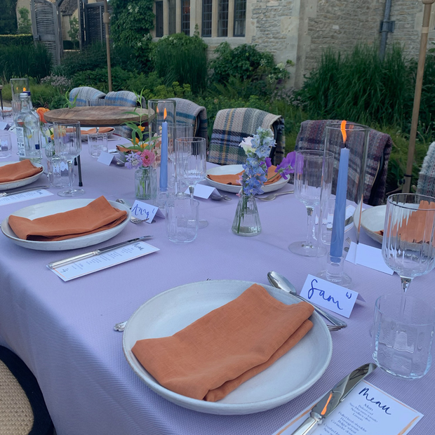 Glass Candle Chimney & holder