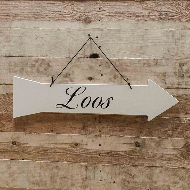 Loos Hanging Sign (right)