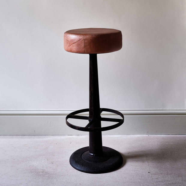 Leather Bar Stool