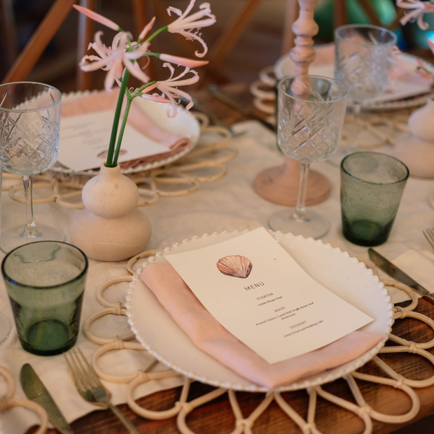 Soft Pink Linen Napkin
