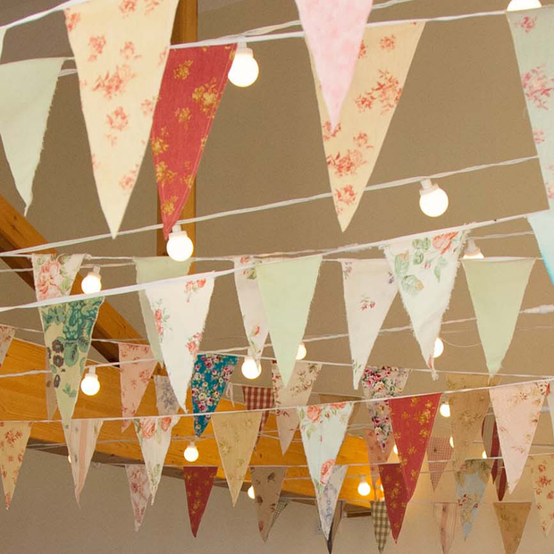 Pastel Floral Bunting